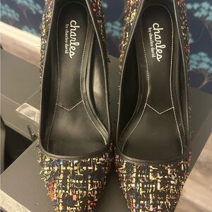 Charles David Women's Colorful Tweed Heels
